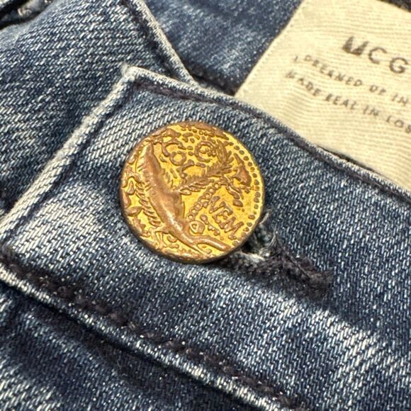 McGuire Denim Striped Cropped Jeans size 26 - Picture 7 of 7